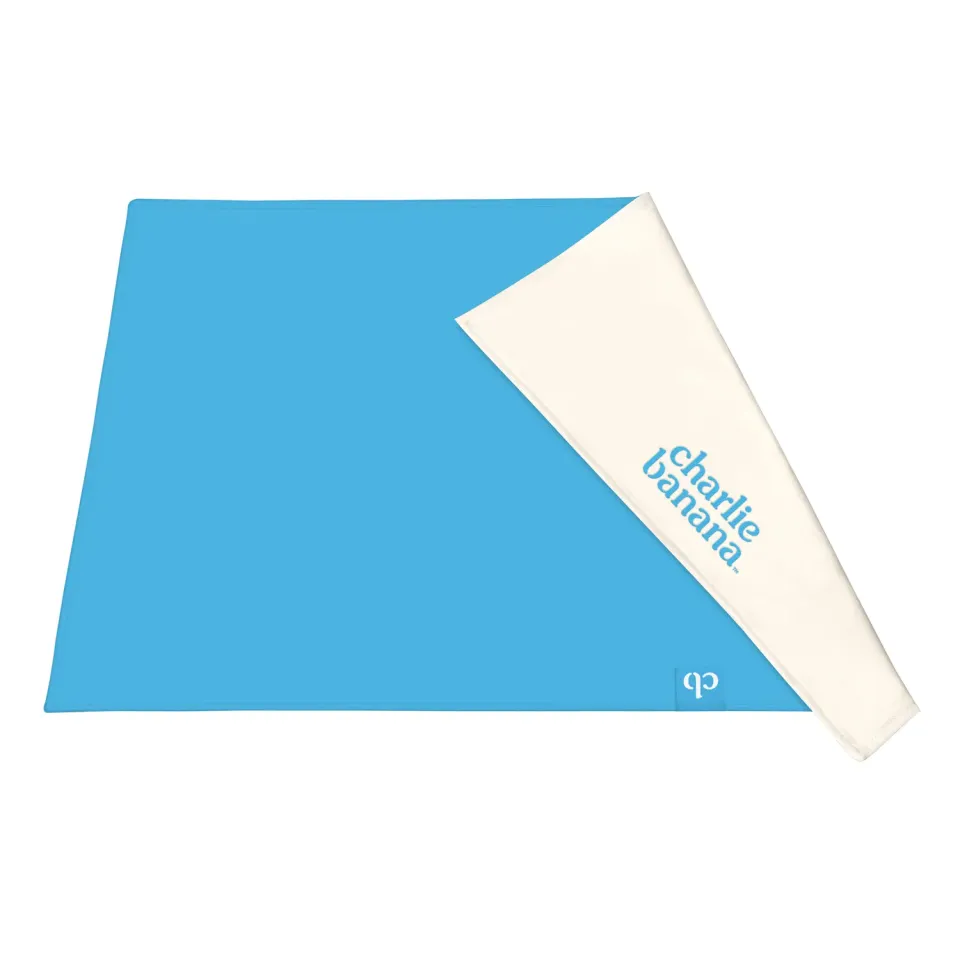 Charlie Banana Changing Pad verschoonmat wit biologisch katoen