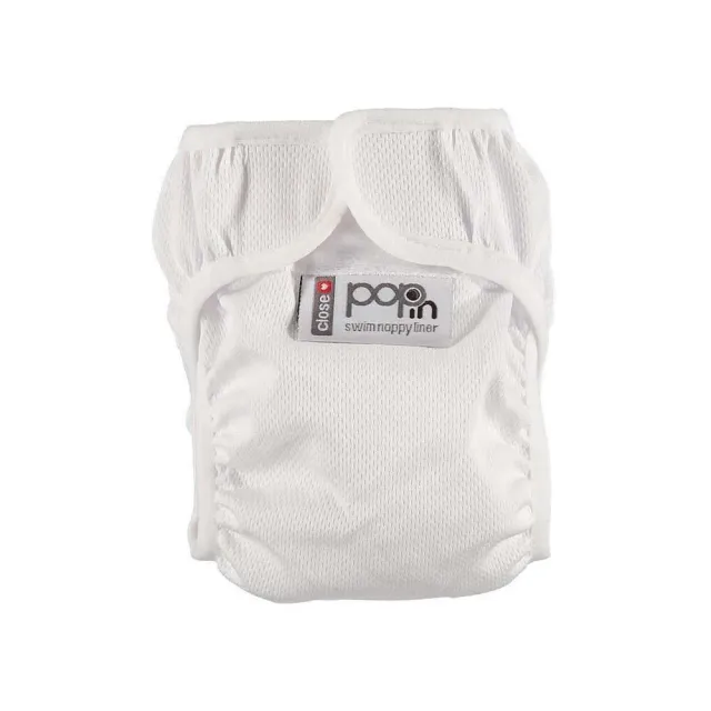 Pop-in Swim Nappy zwemluier inlegger S-M wit vangt ontlasting