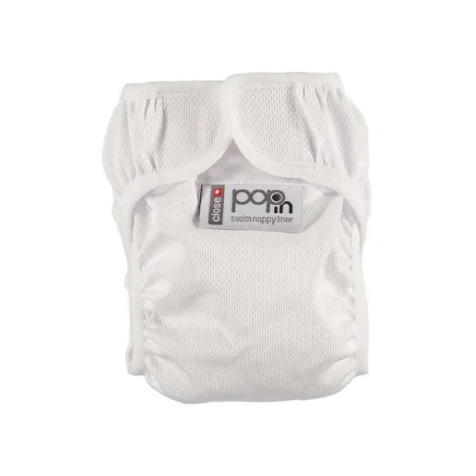 Pop-in Swim Nappy zwemluier inlegger S-M wit vangt ontlasting