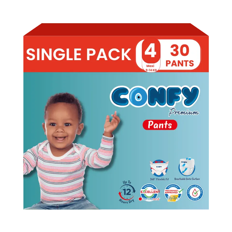 Confy Premium Maat 4 Luierbroekjes 30 Stuks Flexibel