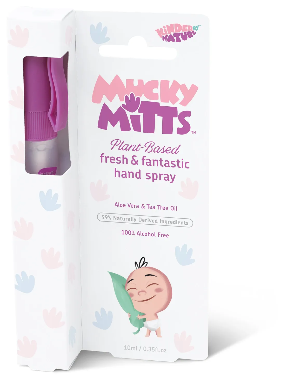 Jackson Reece Mucky Mitts spray handspray alcoholvrij