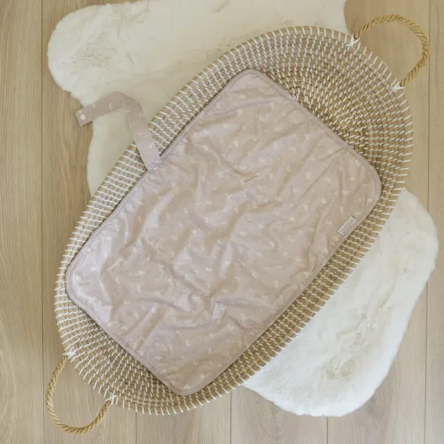 Modern Cloth Nappies Changing Mats Rainbow Oatmeal verschoonmat bamboe