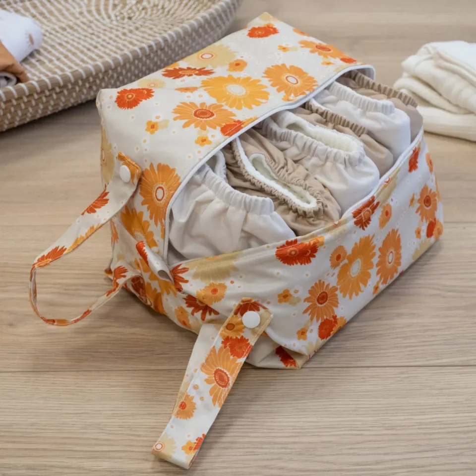 Modern Cloth Nappies Pod Flower Child luierzak