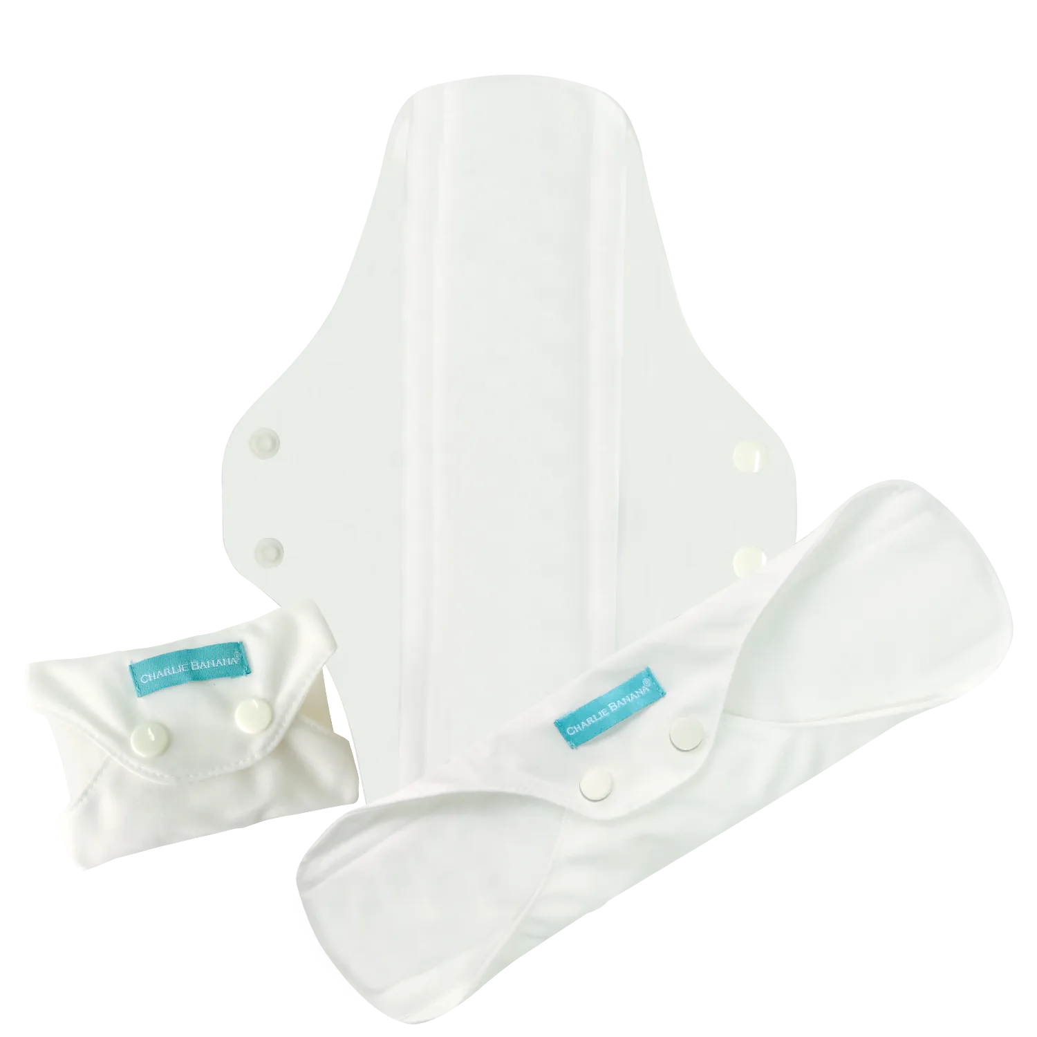 Charlie Banana maandverband wit 3 stuks