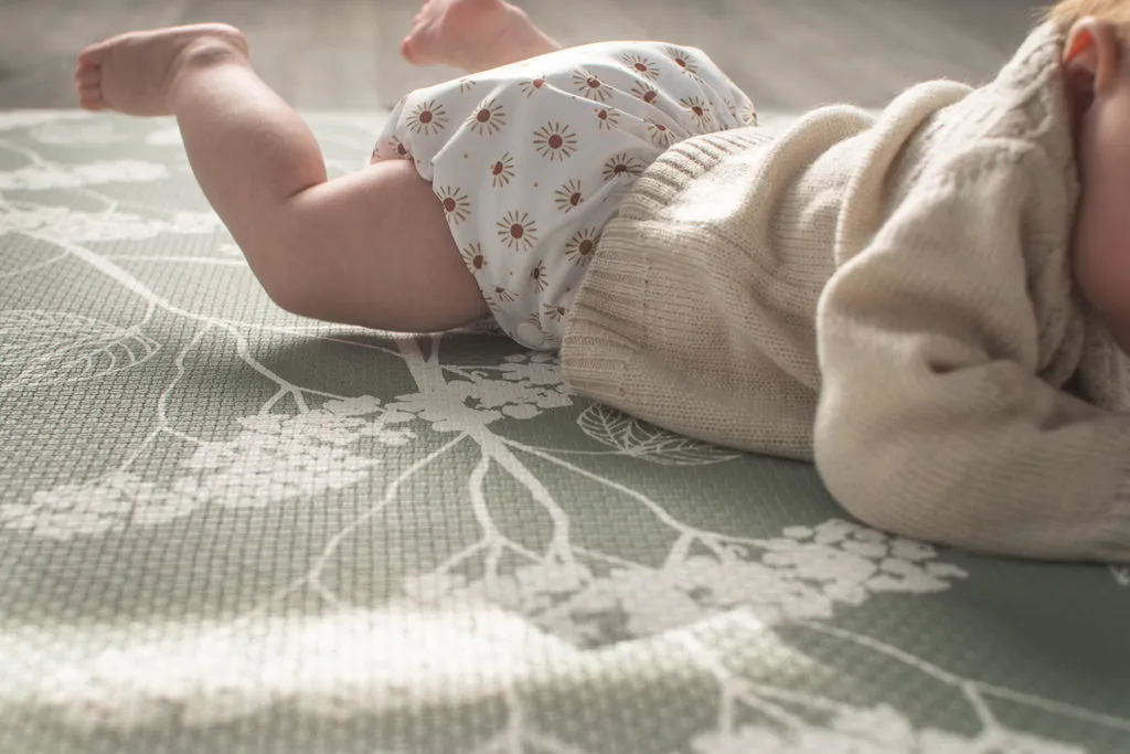 Modern Cloth Nappies Pearl Pocket all-in-one wasbare luier Dusty Rose one-size