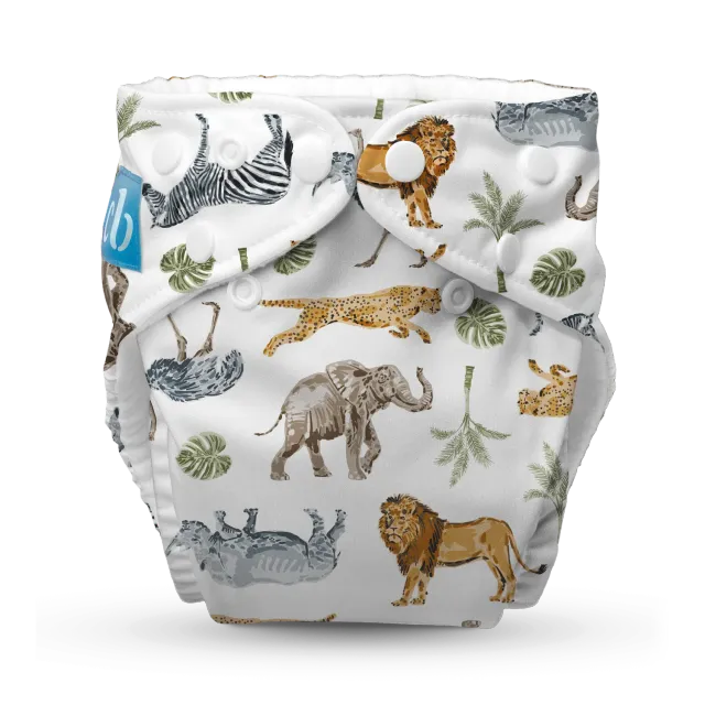 Charlie Banana One Size wasbare luier 1 stuk Wildlife fleece
