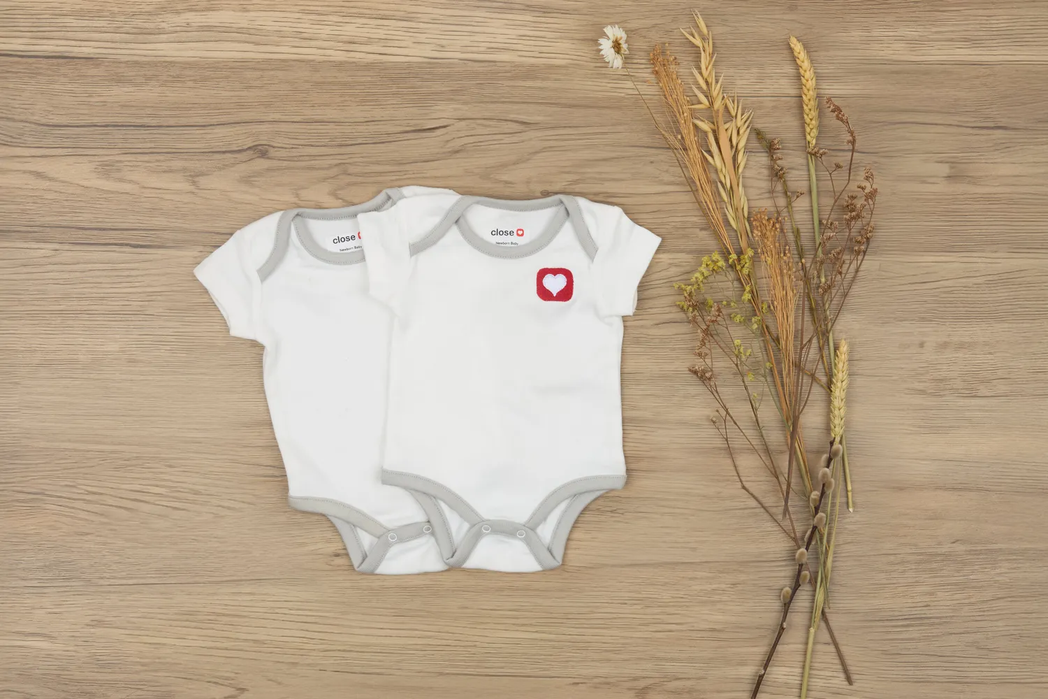 Pop-in Organic romper korte mouw biologisch katoen 1 stuk