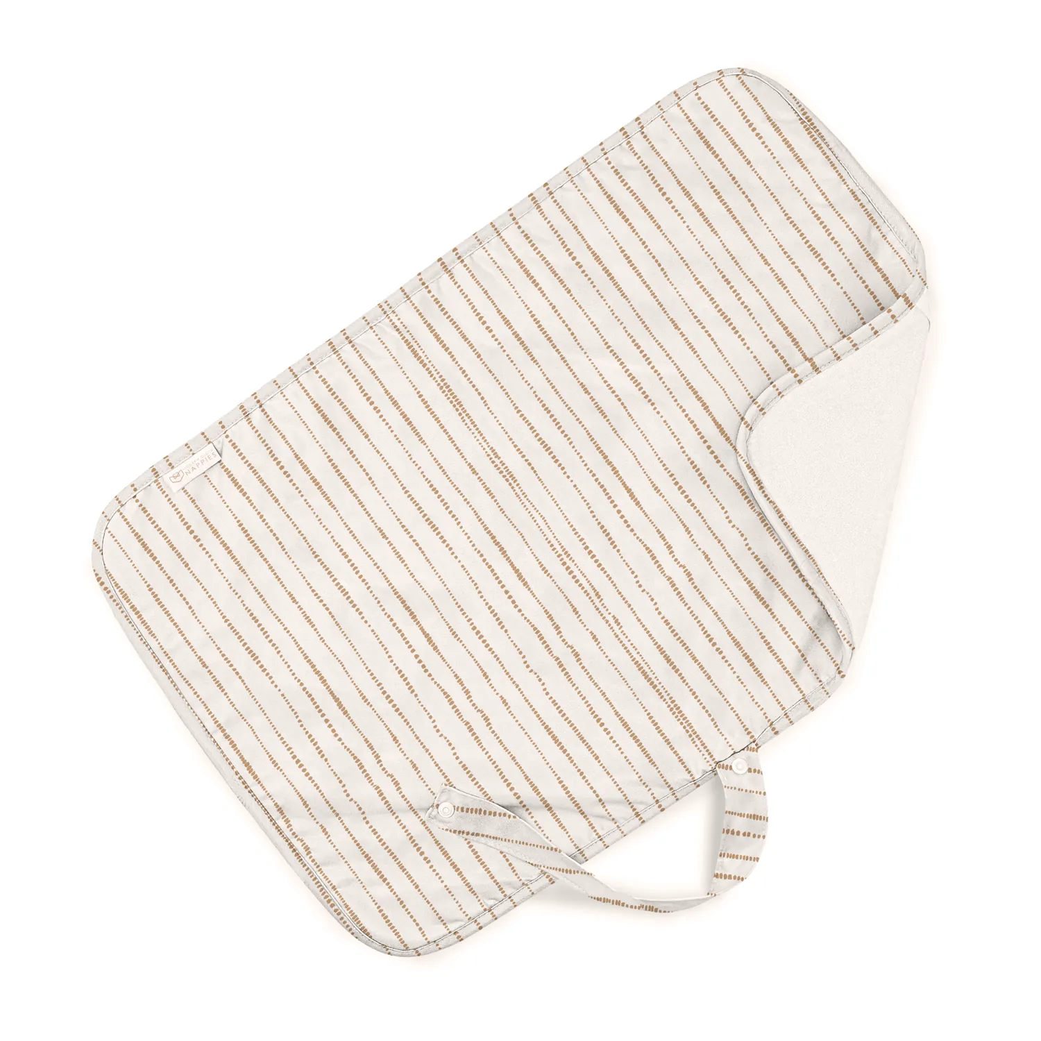 Modern Cloth Nappies Changing Mats Dune White verschoonmat bamboe