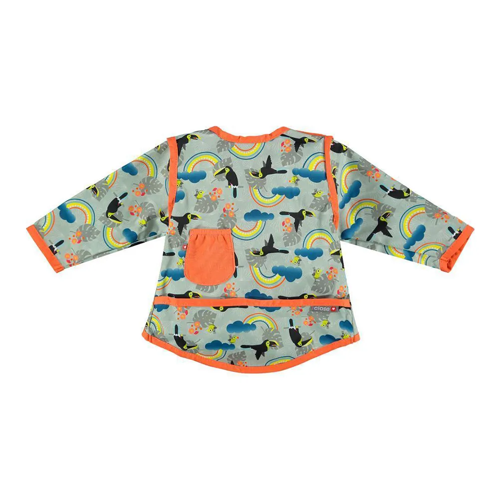 Pop-in Coverall slab met mouwen stage 3 Orangutan 6-18 mnd