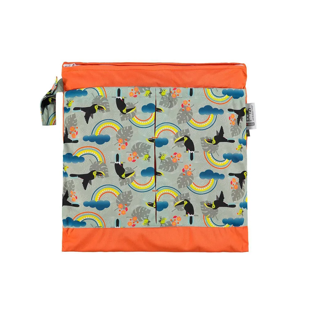 Pop-in Wet & Dry Luiertas Bright voor 5 Luiers