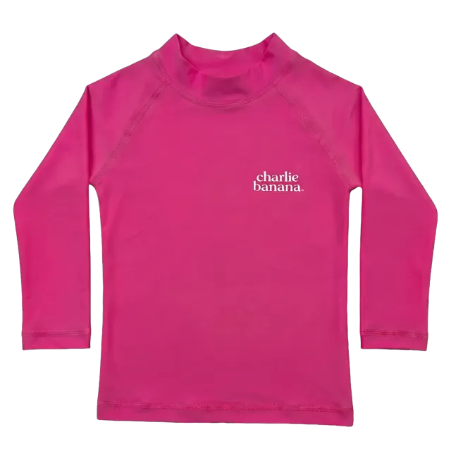 Charlie Banana rash guard zwemshirt UPF50+ turquoise 18-24 mnd