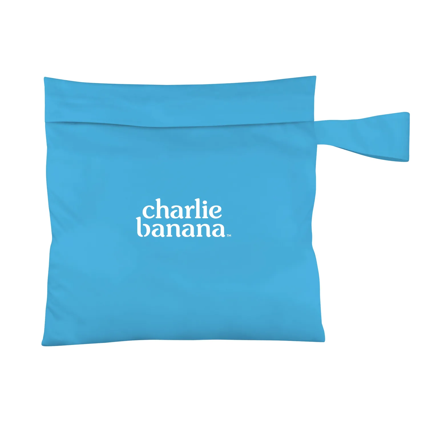 Charlie Banana Wet Tote Bag luierzak CB Turquoise waterdicht