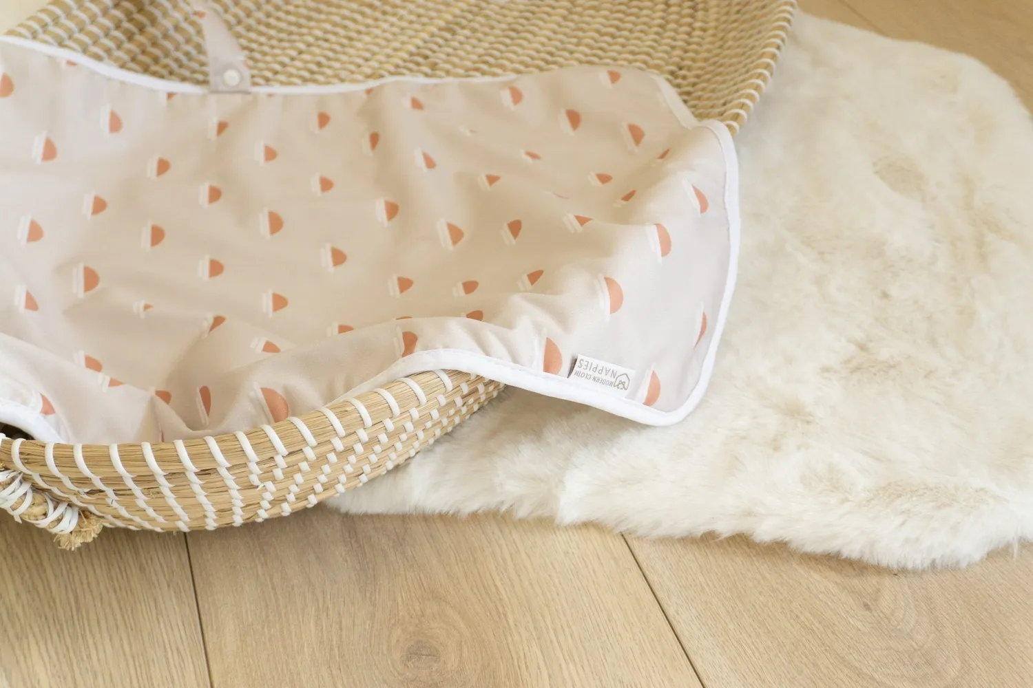 Modern Cloth Nappies Changing Mats Golden Hour verschoonmat 40x60 bamboe