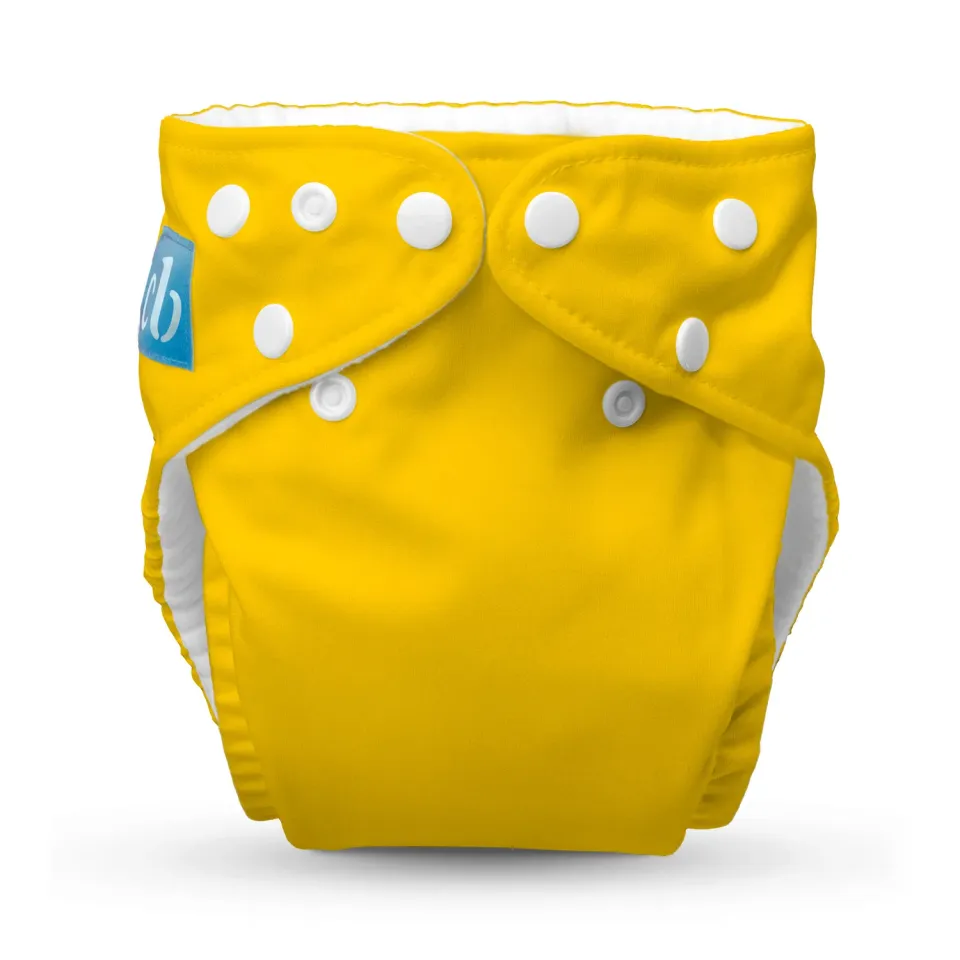 Charlie Banana One Size wasbare luier CB Yellow 1 stuk zacht