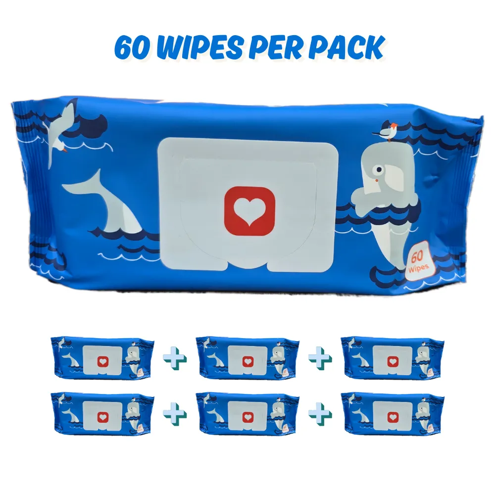 Pop-in Water Wipes babydoekjes 99,9% water 60 stuks