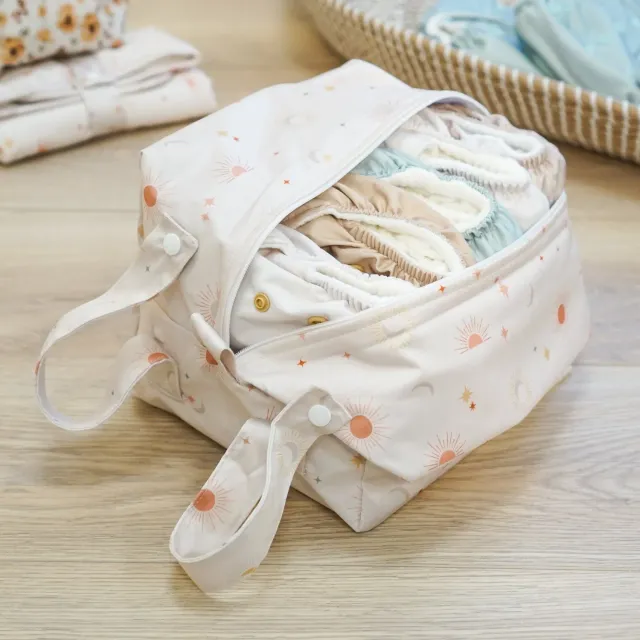 Modern Cloth Nappies Nappy Pod wetbag Celestial waterdicht