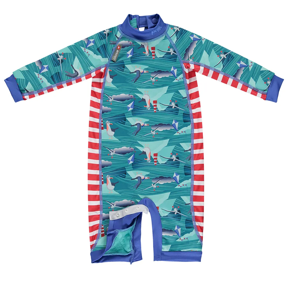 Popin Pop-in Snug Suit zwempak Albatross fleece gevoerd