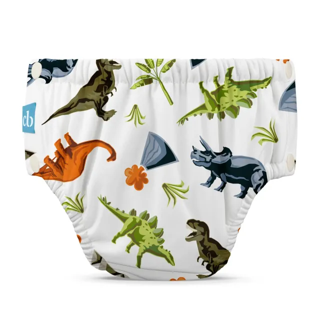 Charlie Banana Snaps Zwemluier S Dinosaurs waterdicht Tencel