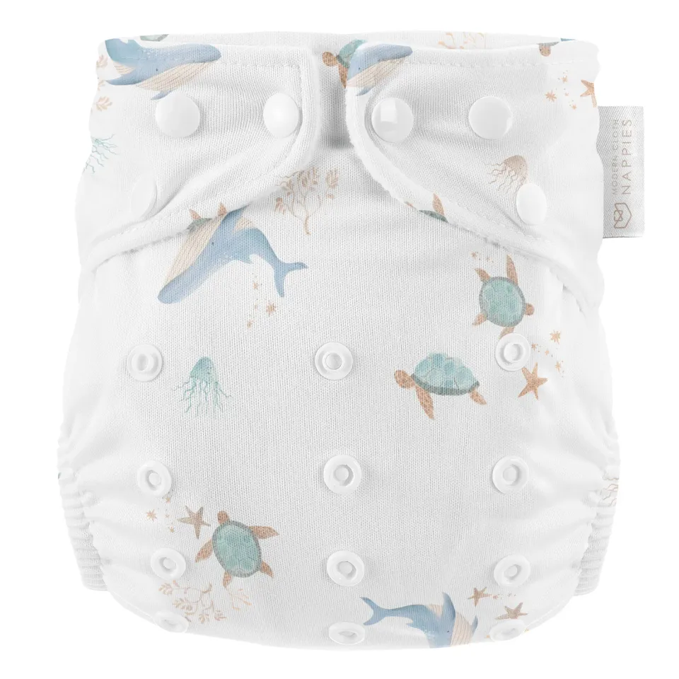 Modern Cloth Nappies Ocean Cuddles zwemluier one size