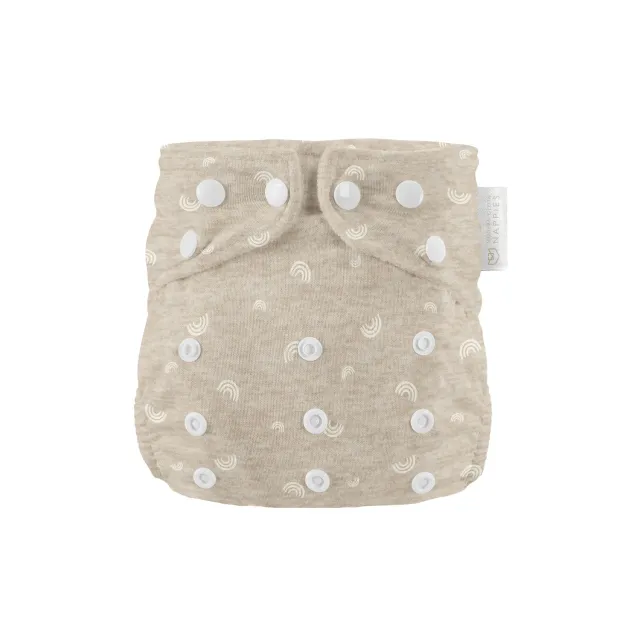Modern Cloth Nappies Newborn Rainbow Oatmeal all-in-one luier