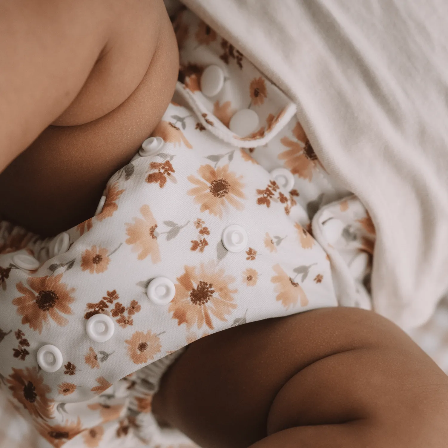 Modern Cloth Nappies Pearl luier Meadow one size
