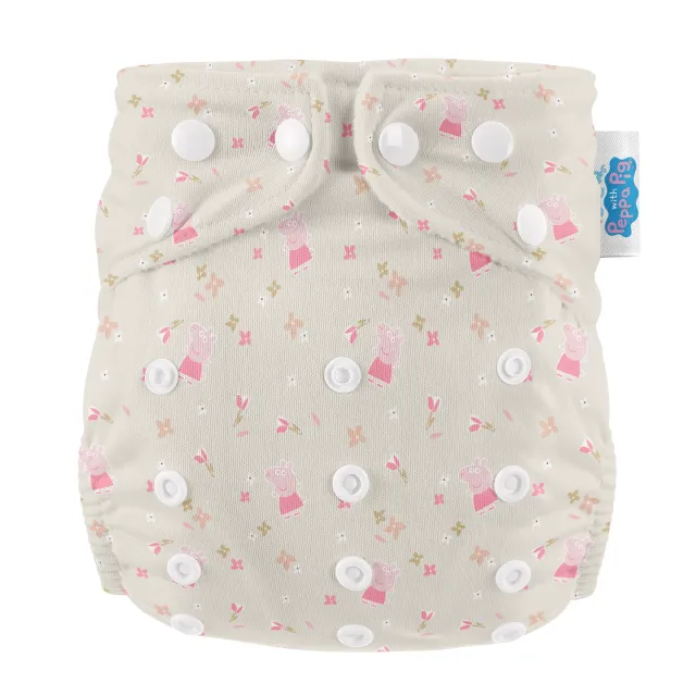 Modern Cloth Nappies Pearl All-In-One luier Peppa Floral