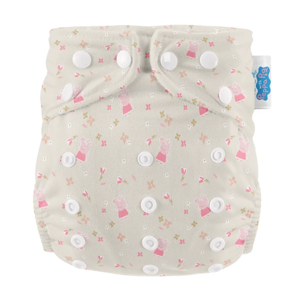 Modern Cloth Nappies Pearl All-In-One luier Peppa Floral