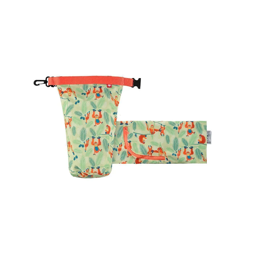 Pop-in Stuff Sack wetbag 37x17cm met wipe pouch