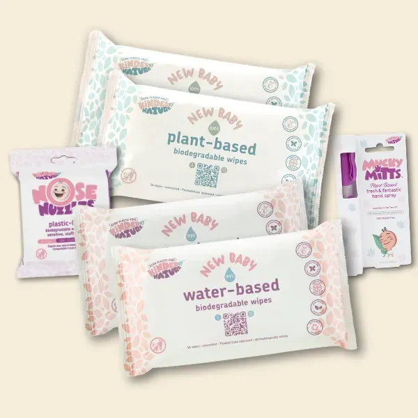 Jackson Reece Kinder by Nature Trial Pack babydoekjes proefpakket