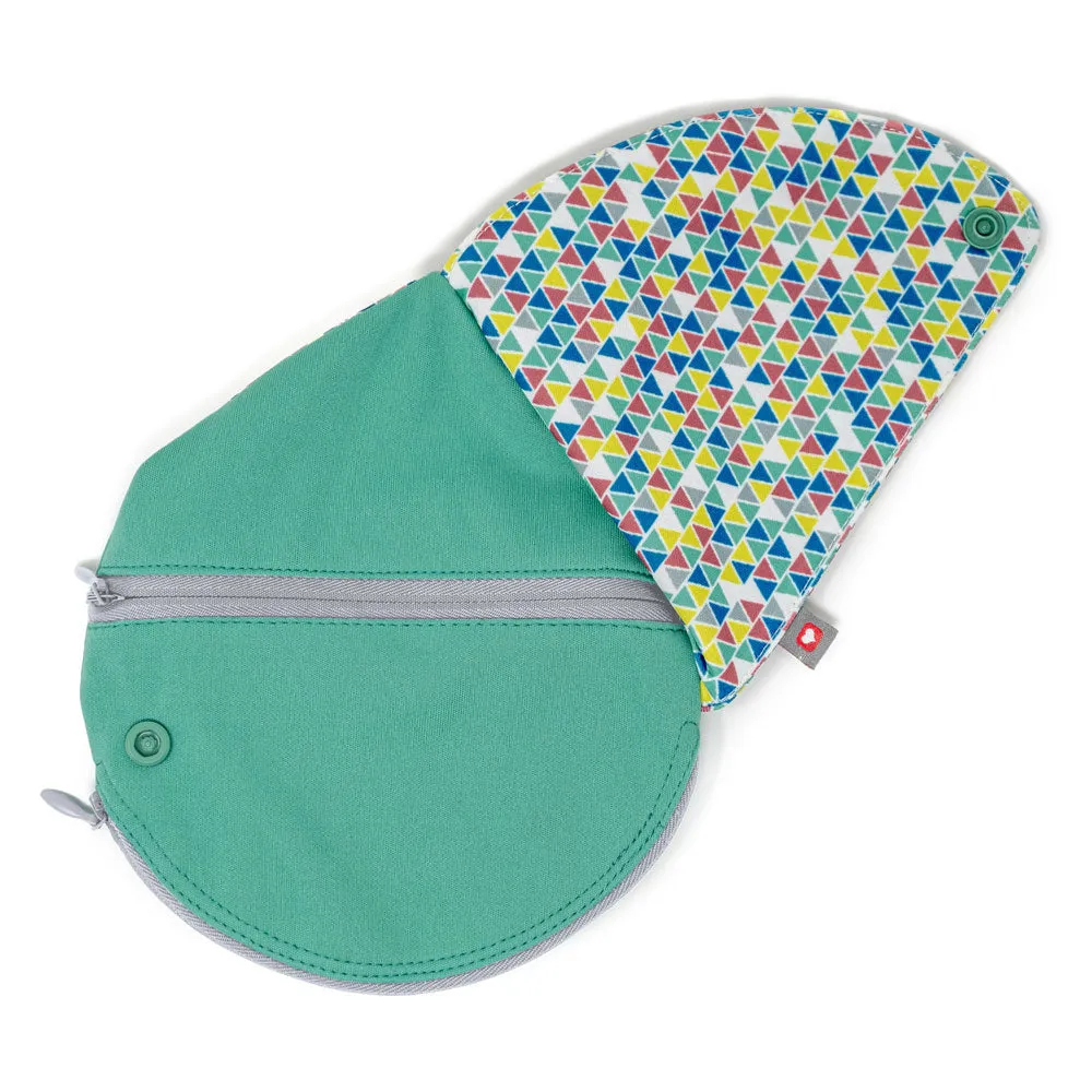 Pop-in Teardrop wet/dry tasje voor borstkompressen Pastels