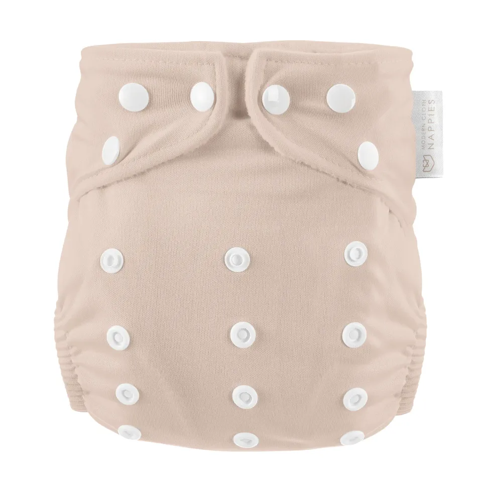Modern Cloth Nappies Pearl Pocket all-in-one wasbare luier Blush one-size