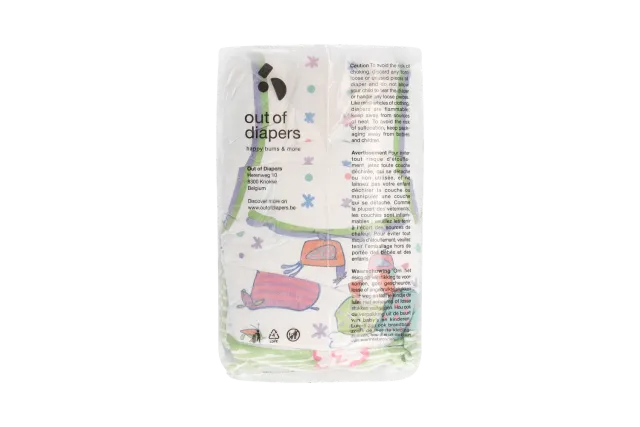 Out of Diapers ECO+ Premium luiers maat 1 2-5 kg doos 12 uur