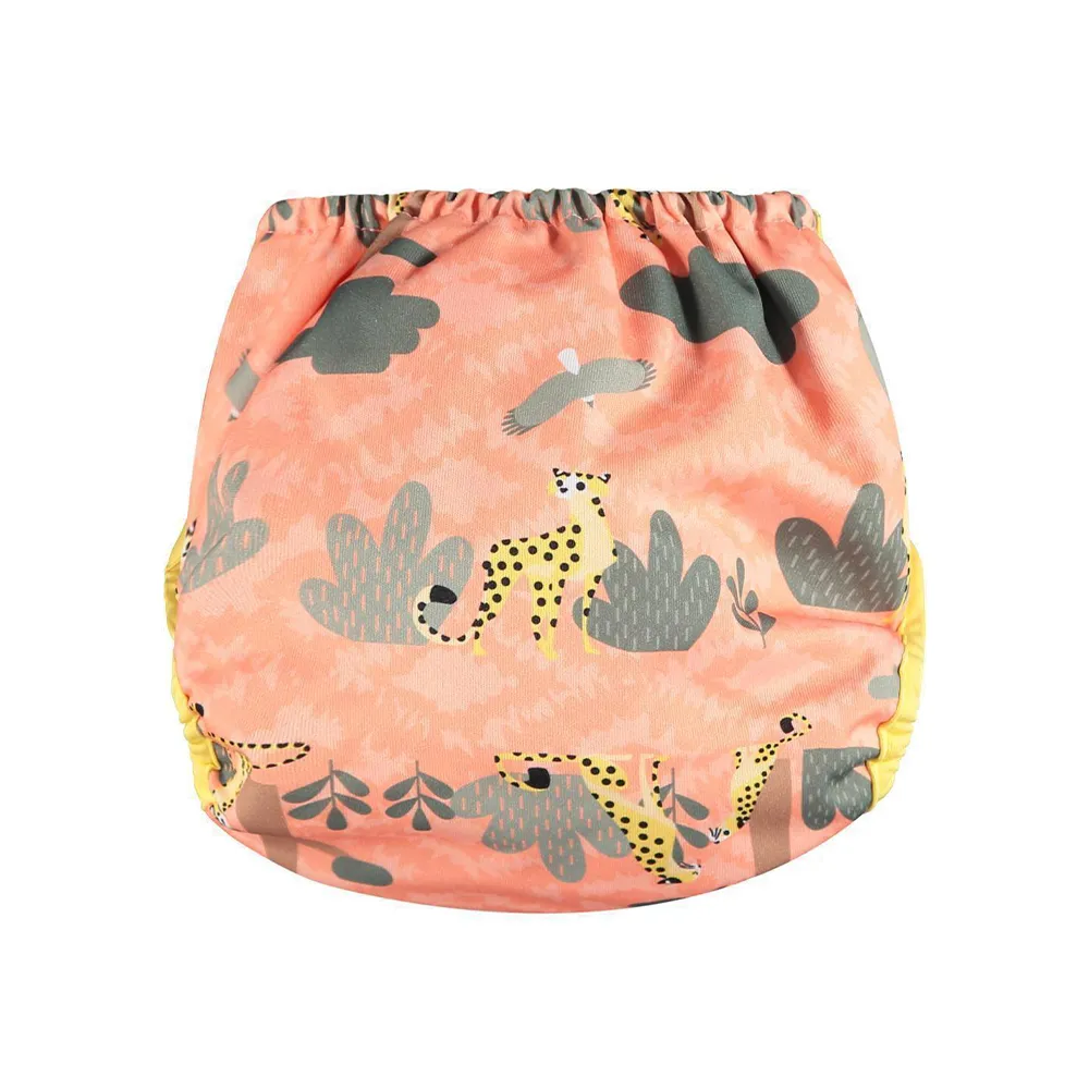 Pop-in Overbroekje Aplix One Size Cheetah lekvrij TPU
