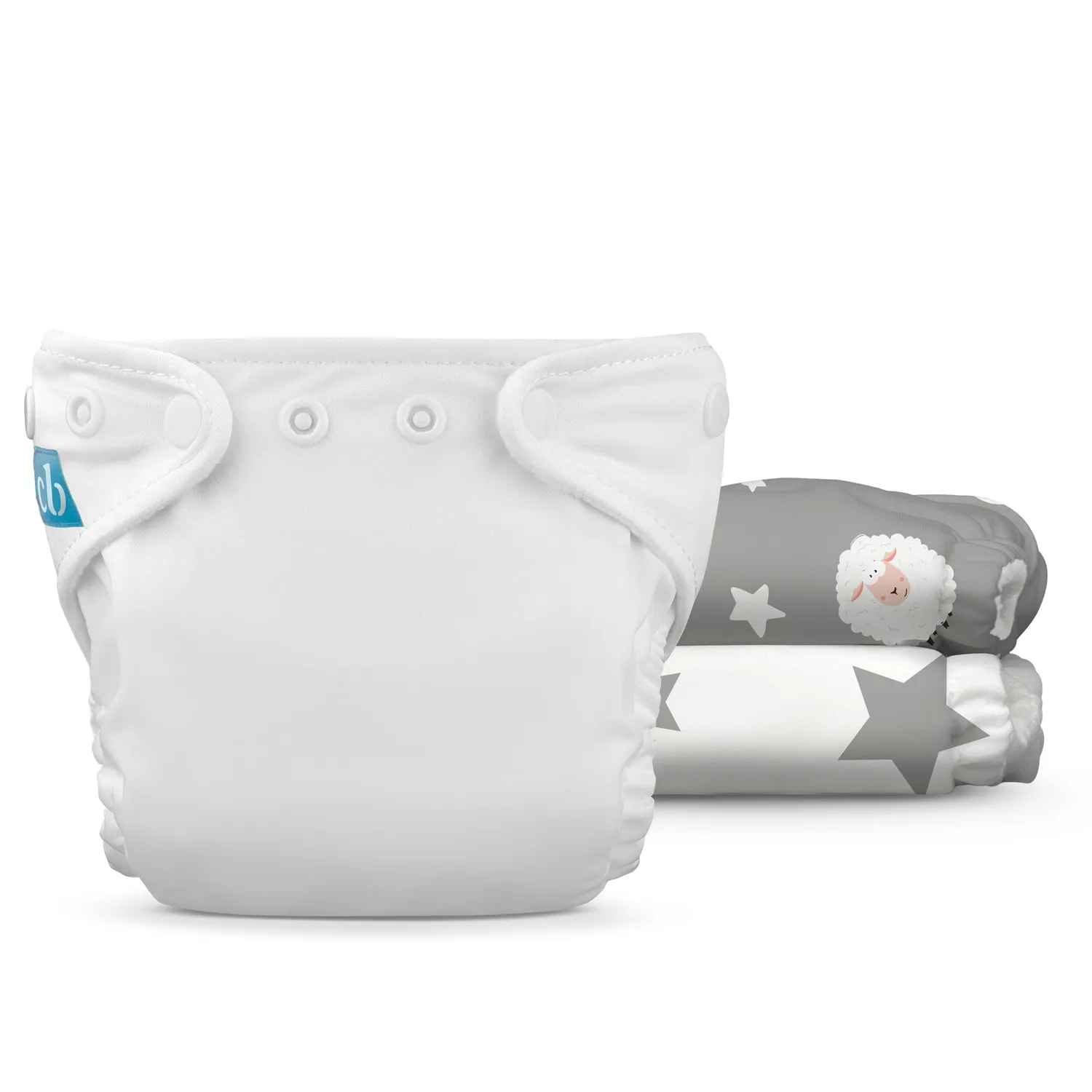 Charlie Banana Newborn wasbare luiers 3 stuks Ocean Voyage