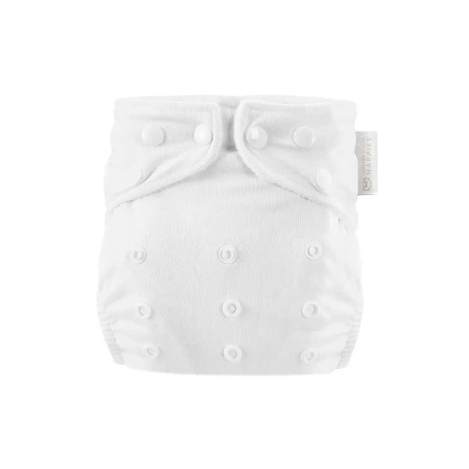 Modern Cloth Nappies Newborn wasbare luier wit all-in-one