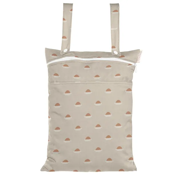 Modern Cloth Nappies Out & About Double Pocket wetbag Golden Hour lekvrij