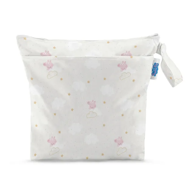 Modern Cloth Nappies Grab & Go wetbag Peppa Clouds waterdicht