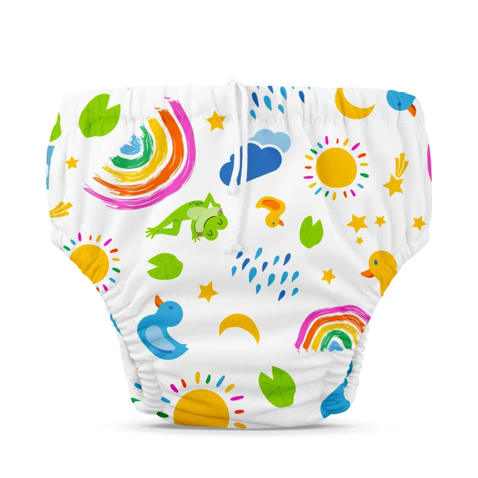 Charlie Banana zwemluier Hello Sunshine wasbaar met koord