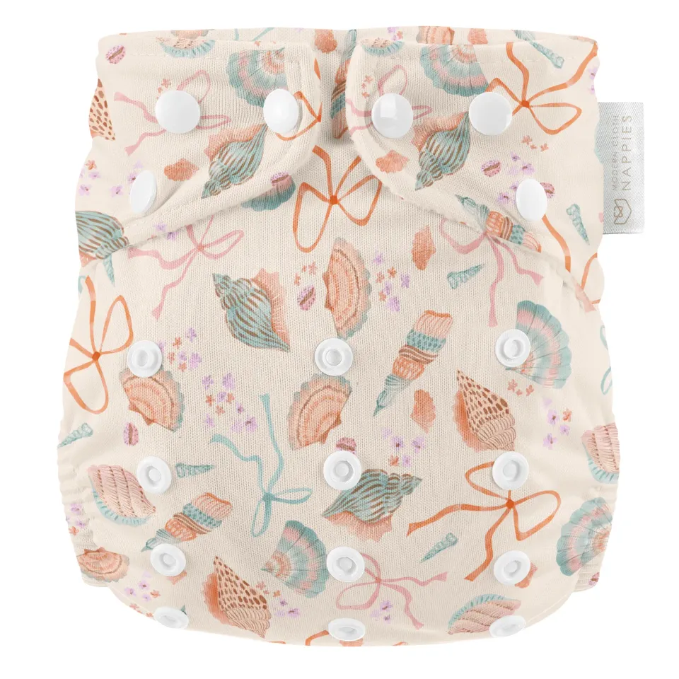 Modern Cloth Nappies Seashell Belle zwemluier one-size