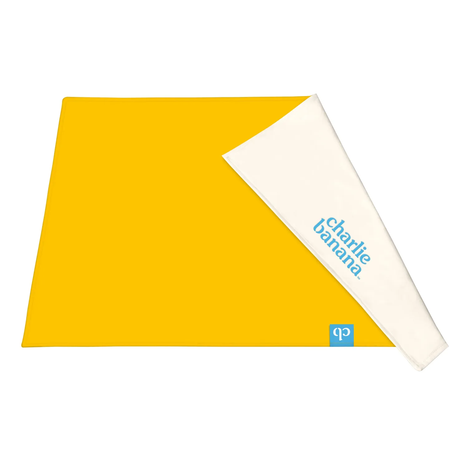 Charlie Banana Verschoonmatje CB Yellow Biokatoen Waterdicht