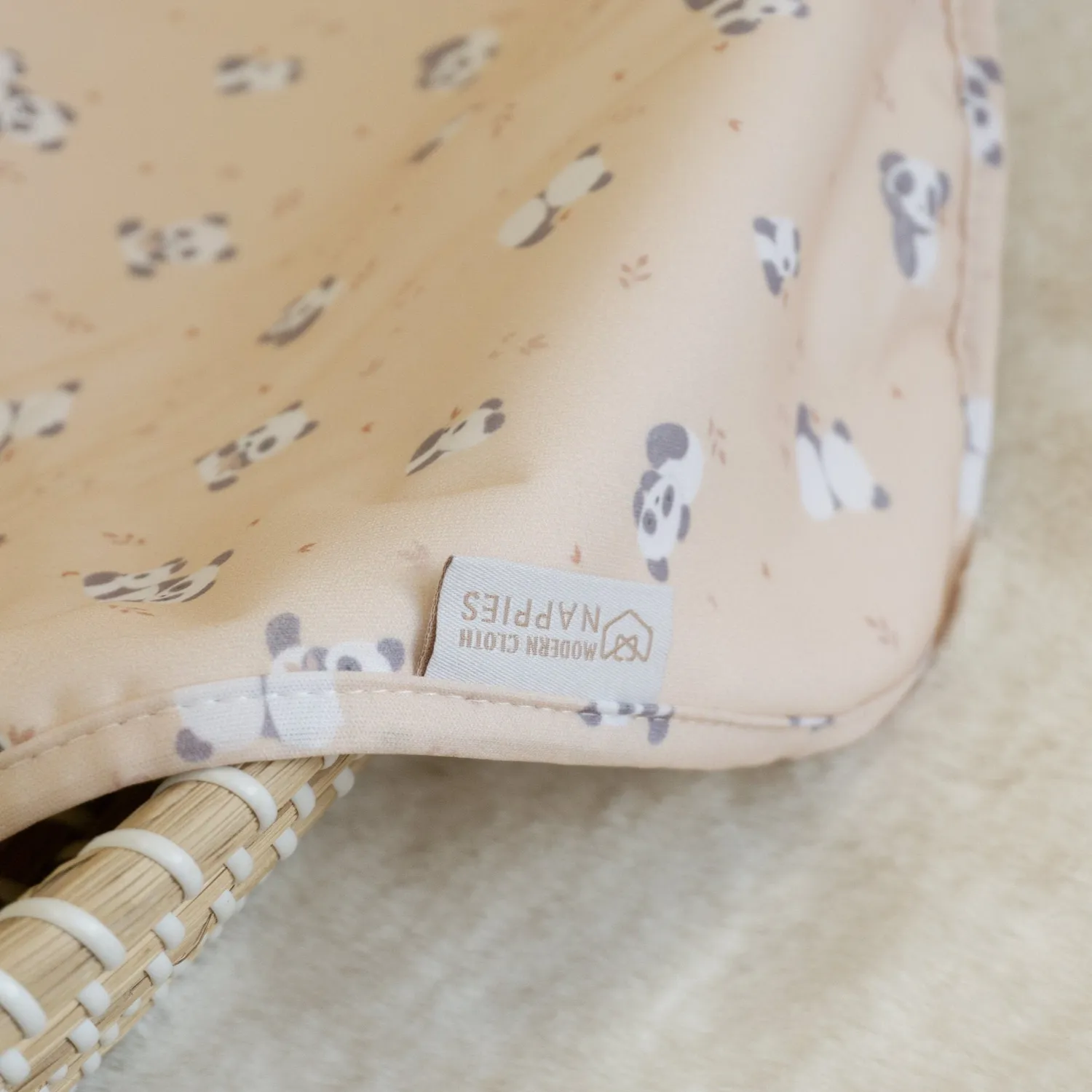 Modern Cloth Nappies Changing Mats Pandas verschoonmat 40x60 waterdicht
