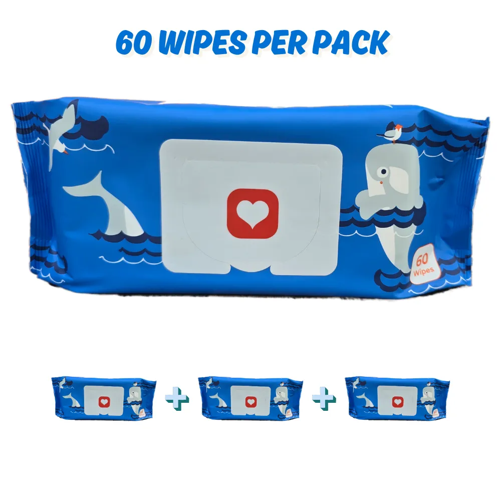 Pop-in Water Wipes babydoekjes 99,9% water 60 stuks