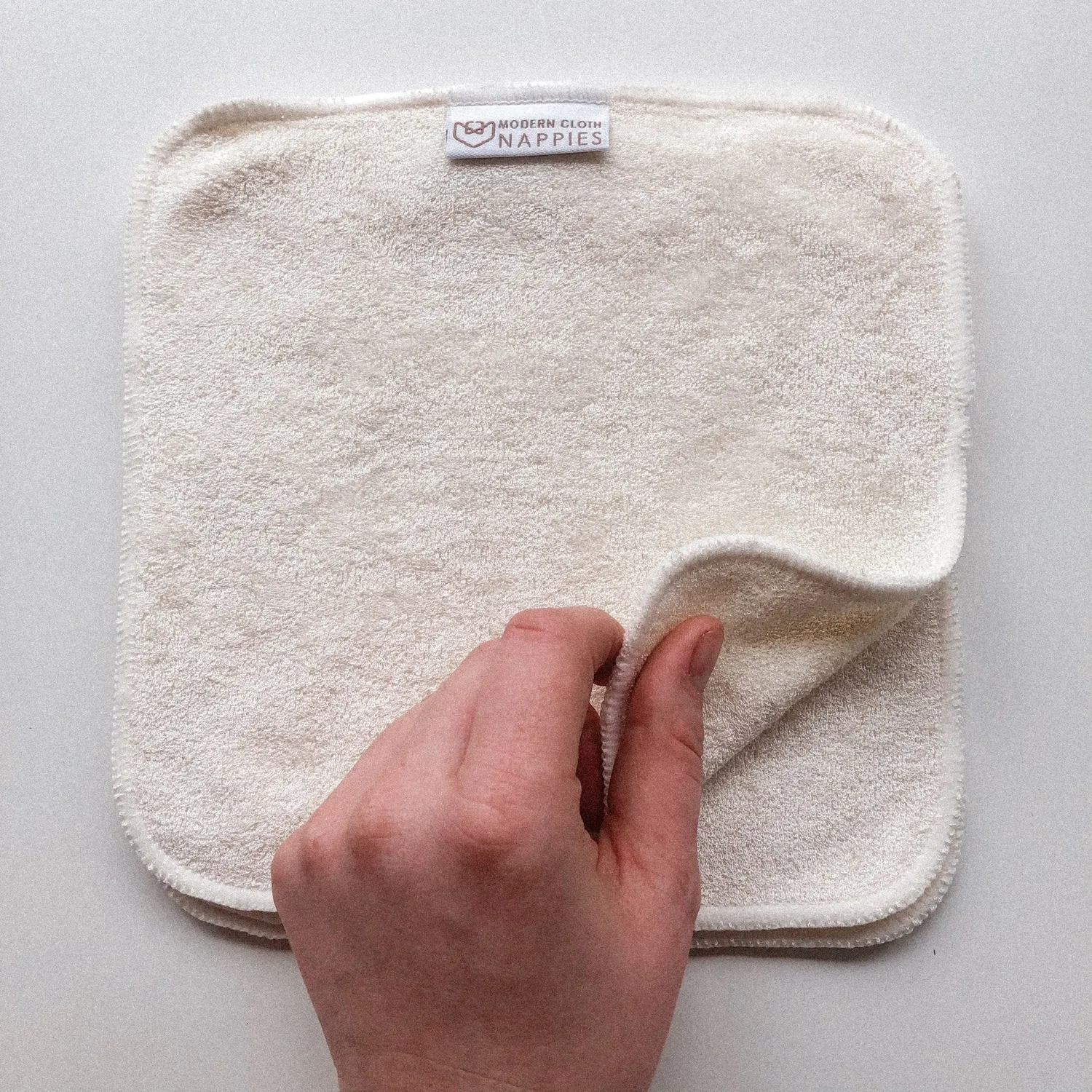 Modern Cloth Nappies wasbare billendoekjes 5 stuks bamboe 20x20 cm