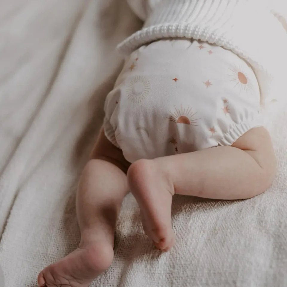 Modern Cloth Nappies Overbroekje Newborn PUL dubbele lekrand