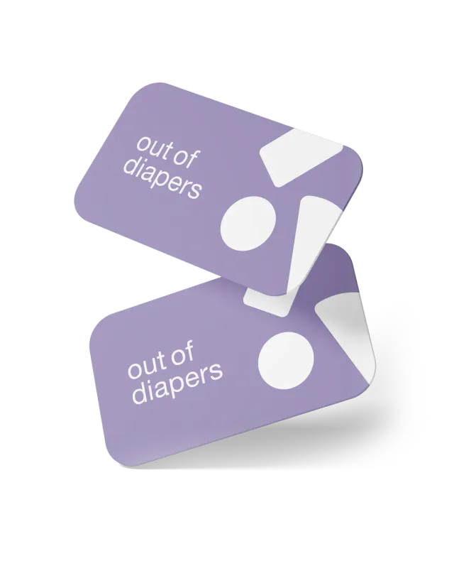 Out of diapers cadeaubon €10 digitaal