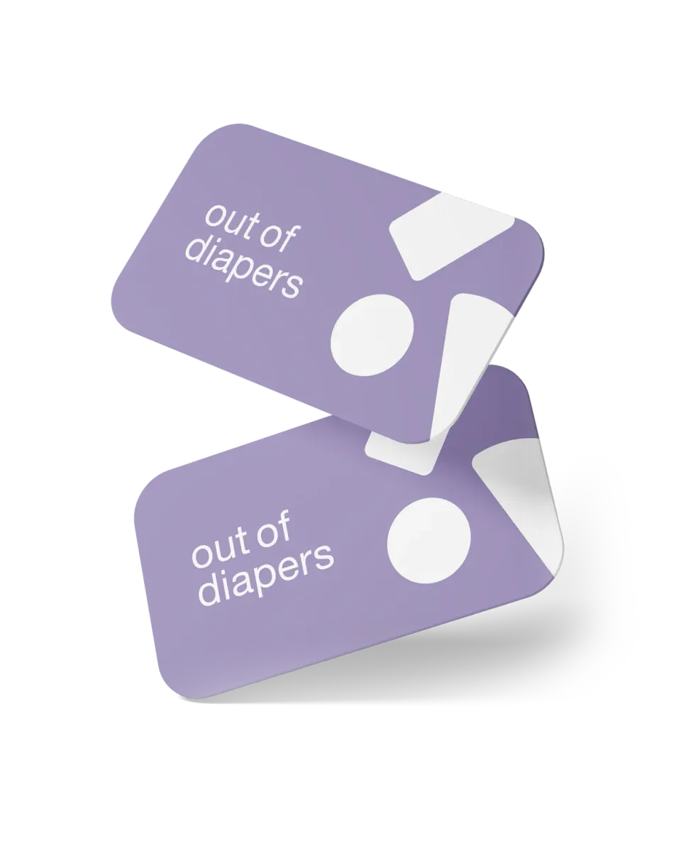 Out of diapers cadeaubon €10 digitaal