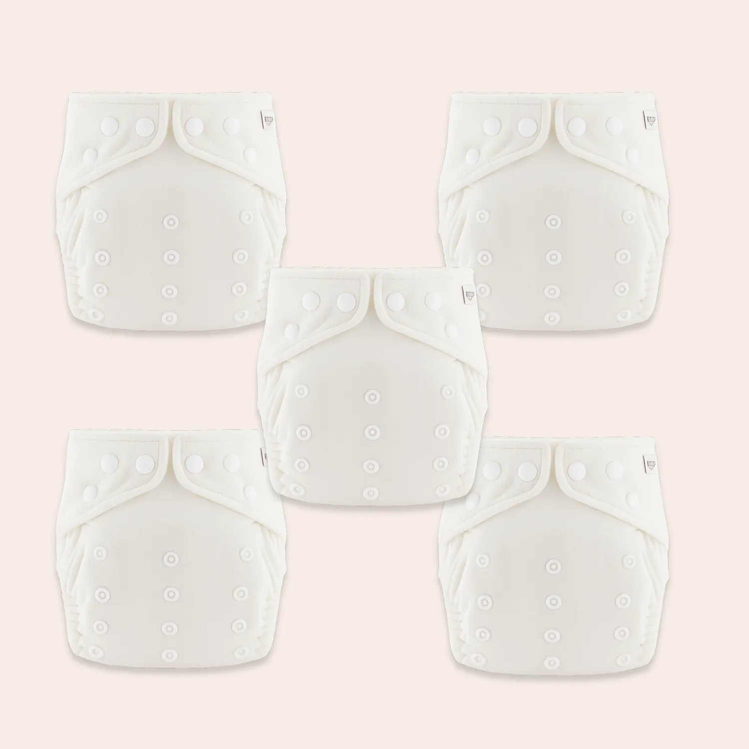 Modern Cloth Nappies Bedtime nachtluiers 5 stuks lekvrij