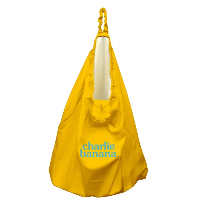 Charlie Banana Hanging Diaper Pail Wit waterdichte wetbag