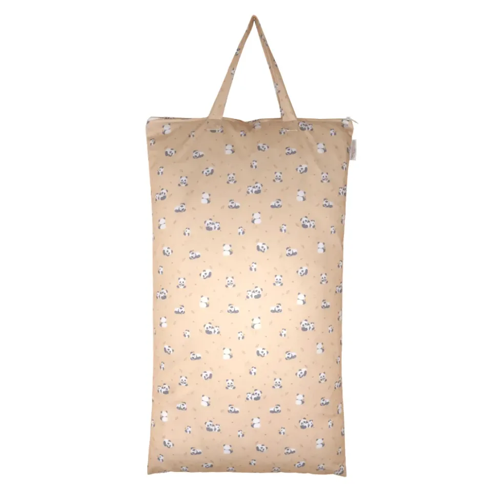 Modern Cloth Nappies XL Wet Bag luierzak Pandas lekvrij