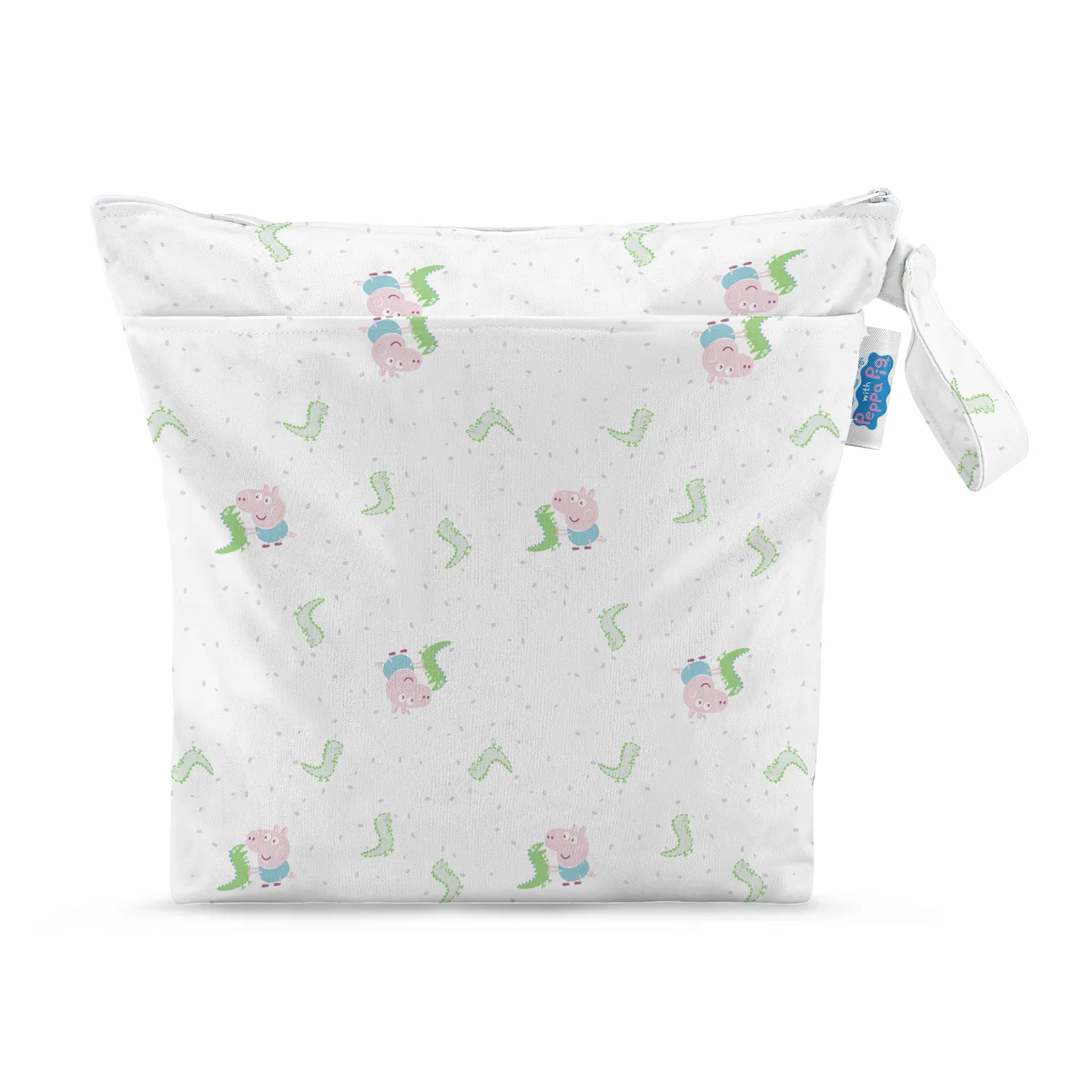 Modern Cloth Nappies Peppa Pig wasbare luiers 3-pack + wetbag lekvrij